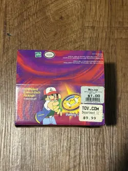 Pokemon Battling Coin Game Original Retail Box With 13 Sealed Coin Case Packs - Image 1
