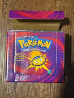 Pokemon Battling Coin Game Original Retail Box With 13 Sealed Coin Case Packs - Image 2