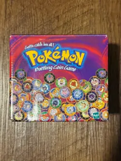 Pokemon Battling Coin Game Original Retail Box With 13 Sealed Coin Case Packs - Image 4