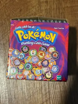 Pokemon Battling Coin Game Original Retail Box With 13 Sealed Coin Case Packs - Image 5