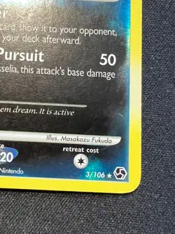 2008 Pokemon Darkrai #3/106 Reverse Holo Majestic Dawn Rare - Image 4