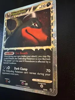 Pokemon TCG Houndoom Holo Stage 1 Beast 2010 Set 82/90 110 HP - Image 3