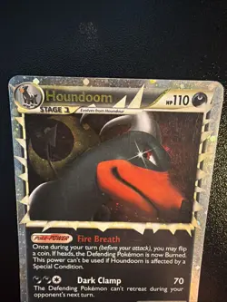 Pokemon TCG Houndoom Holo Stage 1 Beast 2010 Set 82/90 110 HP - Image 5