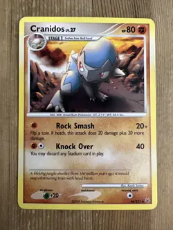 Cranidos 46/127 Platinum Uncommon Pokemon MP - Image 1