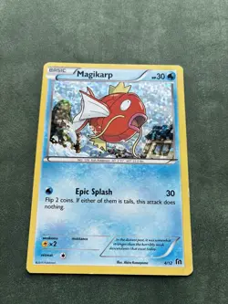 Pokemon Magikarp 4/12 McDonalds Promo 2015 Holo - Image 2