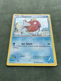 Pokemon Magikarp 4/12 McDonalds Promo 2015 Holo - Image 5