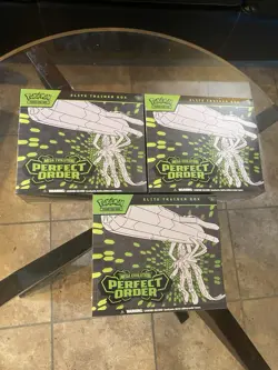 3x $66 Per Etb✅Pokemon TCG Perfect Order ETB Factory Sealed Brand New. - Image 1