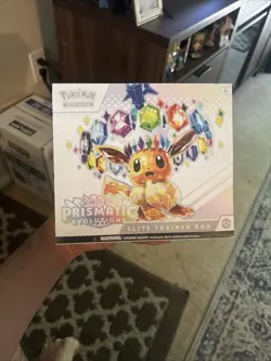 POKEMON Prismatic Evolutions Elite Trainer Box ETB (9 Booster Packs) New Sealed - Image 1