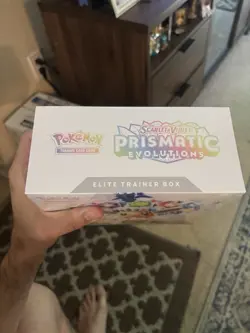 POKEMON Prismatic Evolutions Elite Trainer Box ETB (9 Booster Packs) New Sealed - Image 4