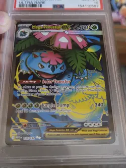 Mega Venusaur EX# 155/132 Pokemon TCG - 2025 Mega Evolution | ULTRA RARE PSA 10 - Image 2