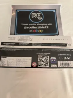 Pokemon TCG Scarlet & Violet Prismatic Evolutions Factory Sealed ETB - Image 4