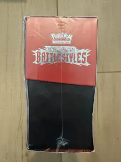 Brand New Pokemon Battle Styles ETB Elite Trainer Box Factory Sealed Small Tear - Image 4
