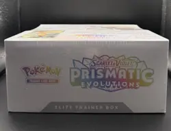 Pokemon TCG Scarlet & Violet Prismatic Evolutions Elite Trainer Box ETB English - Image 4