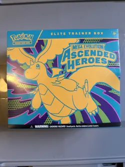 Pokemon Mega Evolution Ascended Heroes Elite Trainer Box Dragonite Zekrom - Image 1