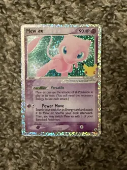 Pokemon Mew ex Ultra Rare Holo EX Legend Maker 90 HP 88/92 Psychic 2006 - Image 1