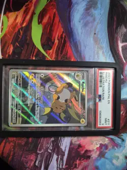 Pokemon Raichu #211/193 Paldea Evolved Illustration Rare Holo PSA 9 EN - Image 1