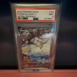 Pokemon Pokemon TCG 2022 Astral Radiance Hisuian Lilligant V 163/189 PSA 9 - Image 1