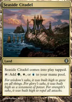 Seaside Citadel - Light Play MTG Shards of Alara - Image 1