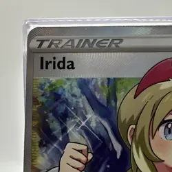 Pokemon Irida Full Art Trainer Supporter Ultra Rare Holo 186/189 Astral Radiance - Image 2
