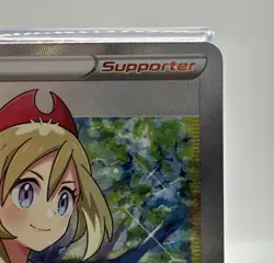 Pokemon Irida Full Art Trainer Supporter Ultra Rare Holo 186/189 Astral Radiance - Image 3