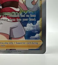 Pokemon Irida Full Art Trainer Supporter Ultra Rare Holo 186/189 Astral Radiance - Image 4