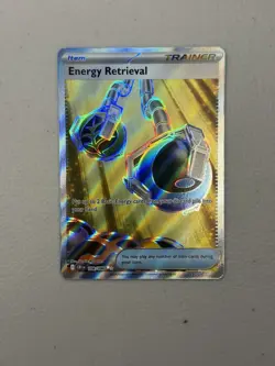 Pokemon Energy Retrieval Full Art Ultra Rare 108/086 Chaos Rising NM Pack Fresh - Image 1