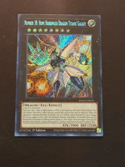 Yu-Gi-Oh! Number 38: Hope Harbinger Dragon RA02-EN036 Secret Rare - NM-1st Ed. - Image 1