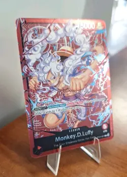 One Piece Monkey.D.Luffy ST21-001 ST21 001 Learn Together Deck Set holo Foil - Image 2