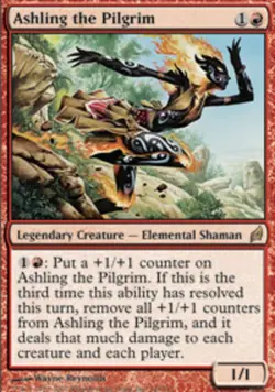 Ashling the Pilgrim - Foil Magic mtg Moderate Play, English Lorwyn x1 - Image 1