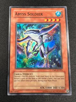 Yu-Gi-Oh! Abyss Soldier (NM) (Capsule Monster Coliseum Game Promo) CMC-EN001 - Image 1