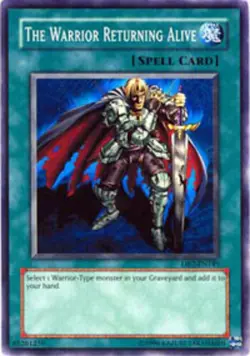 3 x The Warrior Returning Alive - DB2-EN149 - Common - Unlimited Edition Near Mi - Image 1