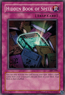 3 x Hidden Book of Spell - MFC-099 - Common - Unlimited Edition Near Mint, Engli - Image 1