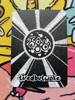 Fan Art Card by Tiredbutwoke, Set 2, Sleepy Forest - Psyduck Holographic Card - Image 2