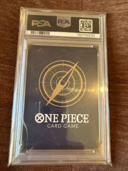 Monkey D. Luffy OP12-015 Legacy of the Master Foil PSA 9 - Graded One Piece Card - Image 2