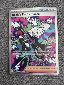 Roxie's Performance SIR 121/086 Chaos Rising CRI Pokemon Card Near Mint English - Image 1