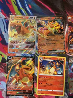 Pokemon TCG Charizard Lot Of 8 Cards Charizard GX, Charizard EX, Mega Charizard - Image 2
