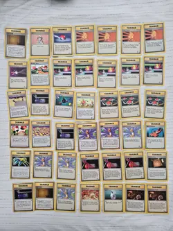 Lot of 90 Trainer Cards - Pokemon WOTC Era EN JP - Image 2
