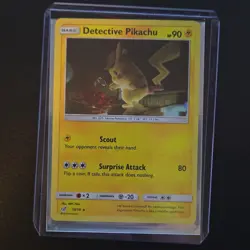 3 Detective Pikachu Cards (10/18, SM190, and SM194) - Image 2