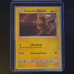 3 Detective Pikachu Cards (10/18, SM190, and SM194) - Image 3