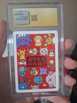 CGC 10 Pristine Pikachu Old Maid Playing Cards 2019 Japanese Pokemon Card - Image 2
