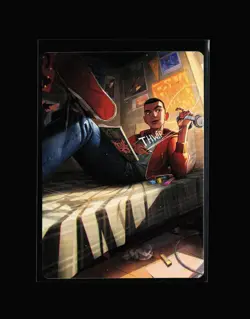 MTG: Miles Morales Art Card #35 S Normal NM Art Series: Marvel's Spider-Man - Image 1