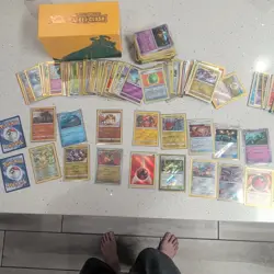 Pokemon TCG Rebel Clash Mixed Card Lot w/ Deck Box Holo & Reverse Holo English - Image 1