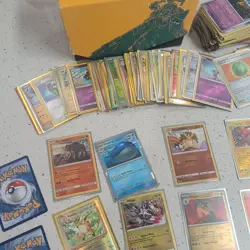 Pokemon TCG Rebel Clash Mixed Card Lot w/ Deck Box Holo & Reverse Holo English - Image 3