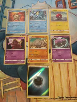 Pokemon Card Hidden Fates Reverse & Holo Bundle /68 - Image 1