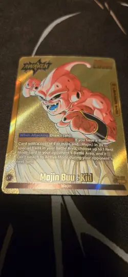 Dragon Ball Super Card Game Fusion World SB01-029 Majin Buu : Kid Gold Leader AA - Image 1