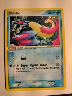 Pokemon Milotic 8/106 Emerald Holo Rare LP - Image 1