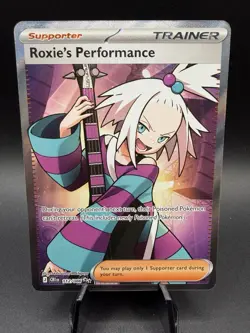 Roxie's Performance 112/086 ME04: Chaos Rising NM Pokemon TCG Ultra Rare - Image 1
