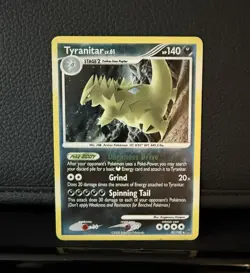 Tyranitar [Cosmos Holo] #30 Pokemon Stormfront - LP - Image 1