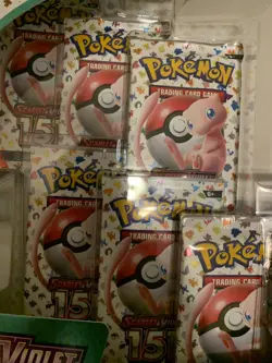 Pokemon TCG Scarlet & Violet 151 Booster Pack Lot Of 6 Factory Sealed as shown - Image 1