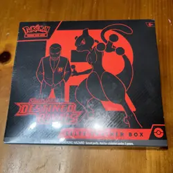 Pokemon Destined Rivals Elite Trainer Box New In Package Factory Sealed - Image 1